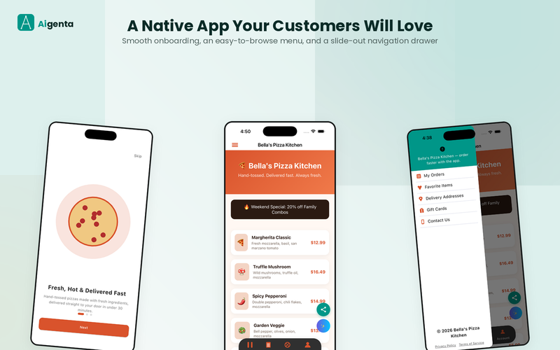 Mobile app experience